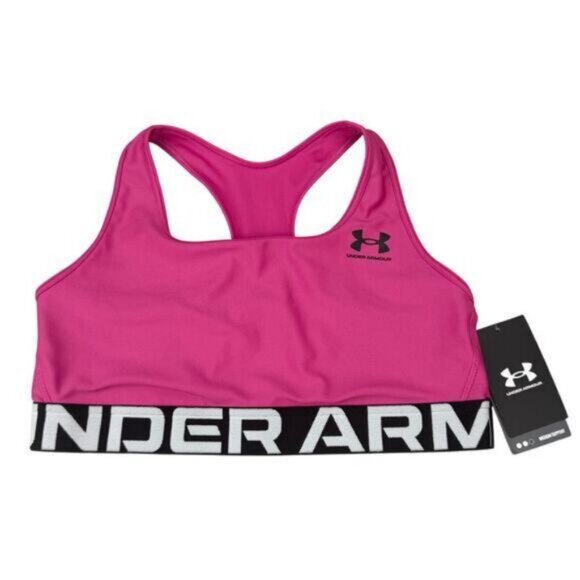Under Armour Astro Pink Women's Sports Bra Size Large - Picture 3 of 6